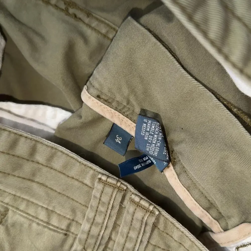 Polo by Ralph Lauren Green Cargo Shorts - Size 34